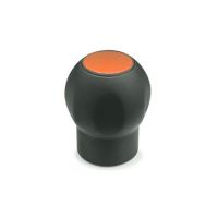 ELESA-SOFTLINE-KUGELGRIFF 675.1-43-M10-DOR ELESA-SOFTLINE-KUGELGRIFF, ABDECKKAPPE ORANGE 675.1-43-M10-DOR