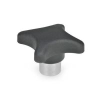 KREUZGRIFF MIT 6335.2-40-M8-E-NI KREUZGRIFF MIT EDELSTAHL-BUCHSE, THERMOPLAST 6335.2-40-M8-E-NI