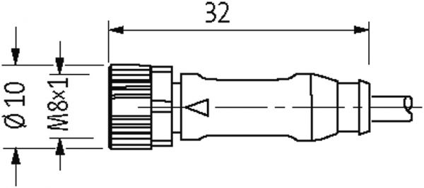 M12 Y-Verteiler / M8 Bu. 0°