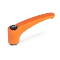 VERSTELLB.KLEMMHEBEL, 602-44-M4-OS VERSTELLB.KLEMMHEBEL, ORANGE 602-44-M4-OS