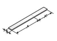 KCE-ECO 4x18mm WS, 86513001 KCE-ECO 4x18mm WS, Kennzeichenschild Einzelader - ECO- Serie, weiß 86513001