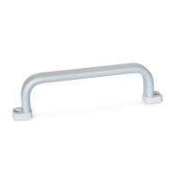 FLACHER BÜGELGRIFF, 668-20-130-B-SR FLACHER BÜGELGRIFF, SILBER BESCHICHTET 668-20-130-B-SR