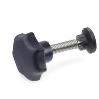 STERNGRIFFSCHRAUBE MIT 6336.12-32-M6-25-15 STERNGRIFFSCHRAUBE MIT EDELSTAHL-GEWINDESTIFT 6336.12-32-M6-25-15