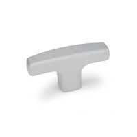 ALUMINIUM T-GRIFF, 563.2-55-B6-SR ALUMINIUM T-GRIFF, SILBERN 563.2-55-B6-SR