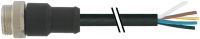 7/8'' (Mini) 7700-A5001-UMD1000 7/8'' (Mini) St. 0° freies Ltg.-ende 7700-A5001-UMD1000