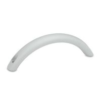BOGENGRIFF, 565.4-20-160-B-SR BOGENGRIFF, SILBER-STRUKTUR BESCHICHTET 565.4-20-160-B-SR