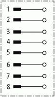 RJ45 Heavy Duty Stecker 7000-74081-0000000 RJ45 Heavy Duty Stecker 90° oben 8pol. Profinet 7000-74081-0000000