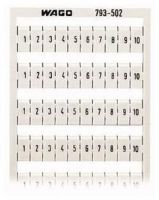 WAGO 793-502 waagr. 1…10 793-502 WAGO 793-502 waagr. 1…10 (10x) weiß 793-502