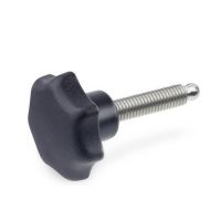 STERNGRIFFSCHRAUBE MIT 6336.11-32-M6-25 STERNGRIFFSCHRAUBE MIT EDELSTAHL-GEWINDESTIFT 6336.11-32-M6-25