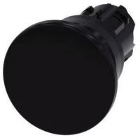 Pilzdrucktaster, 22mm, 3SU1000-1BD10-0AA0 Pilzdrucktaster, 22mm, rund, schwarz, 40mm 3SU1000-1BD10-0AA0
