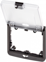 Modlink MSDD Einbaurahmen 4000-68522-0000003 Modlink MSDD Einbaurahmen 2-fach transparent 4000-68522-0000003