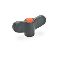 ELESA-FLÜGELMUTTER,EDELST 634.1-55-M8-E-DOR ELESA-FLÜGELMUTTER,EDELSTAHL,KAPPE ORANGE 634.1-55-M8-E-DOR